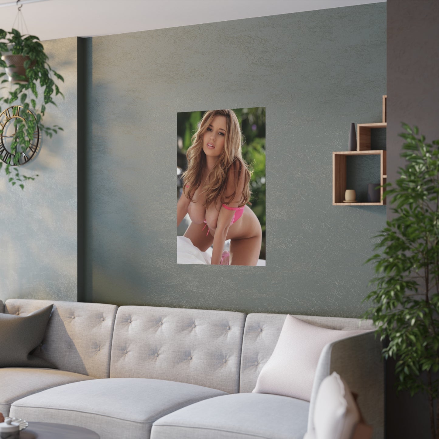 Satin Posters (210gsm) Shay Laren Nude
