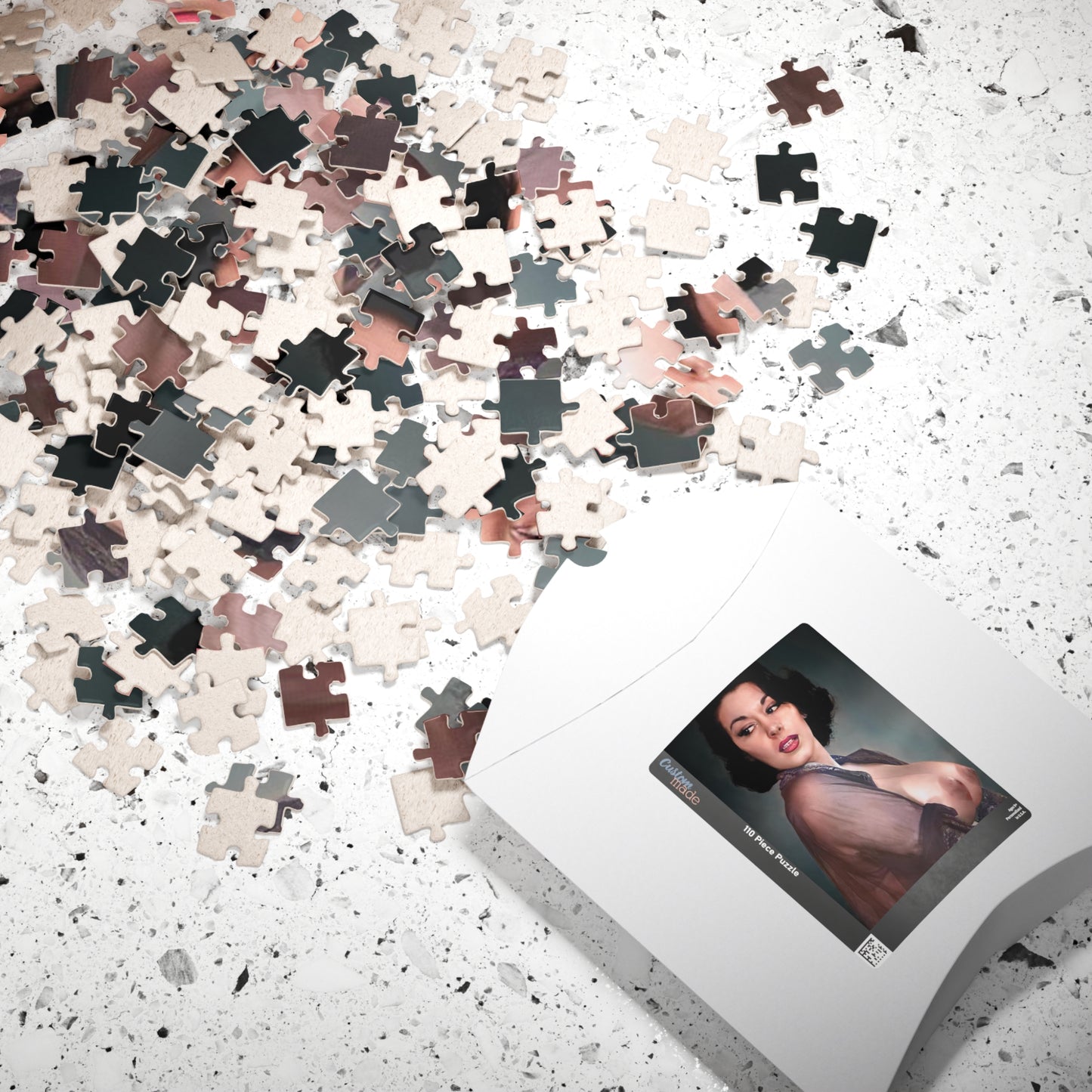 Puzzle (110, 252, 500, 1014-piece) Playmate 1959 Elaine Reynolds Nude #3