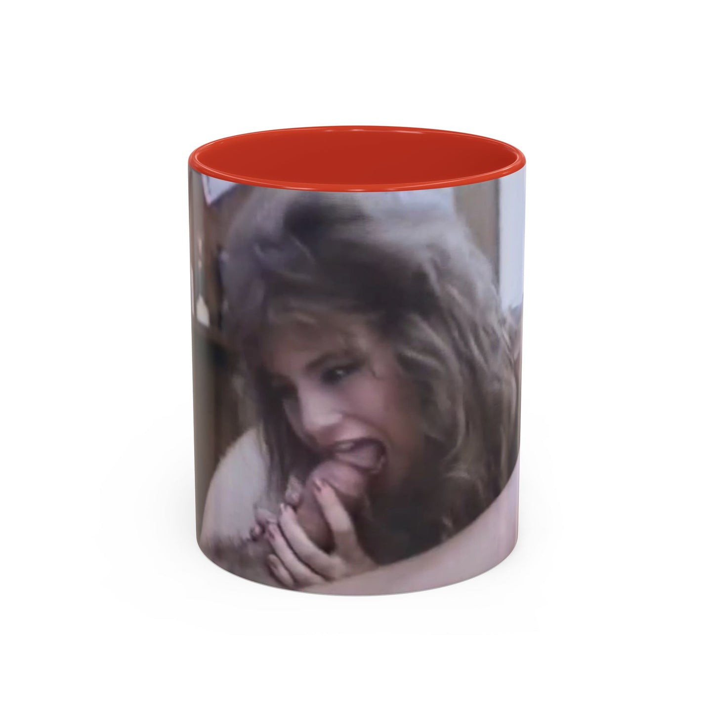 Accent Coffee Mug (11, 15oz) Traci Lords Nude Retro Porn Star
