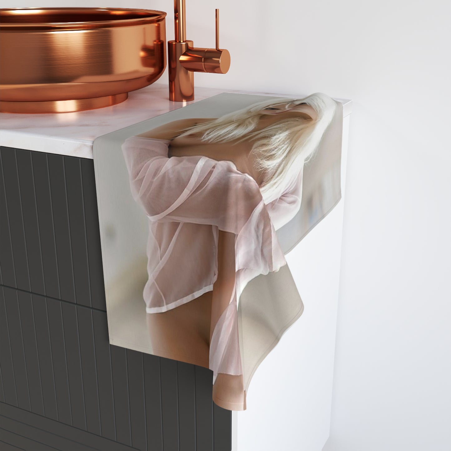 Hand Towel Platinum Blonde Nude