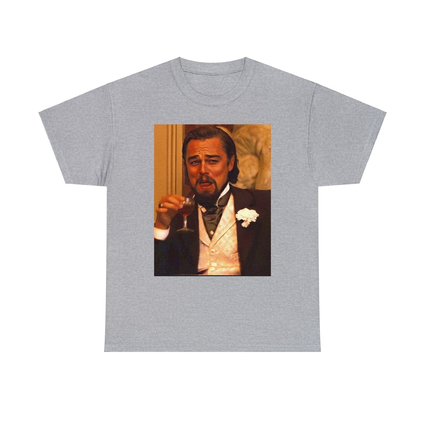 Unisex Heavy Cotton Tee Leonard DiCaprio Django Meme