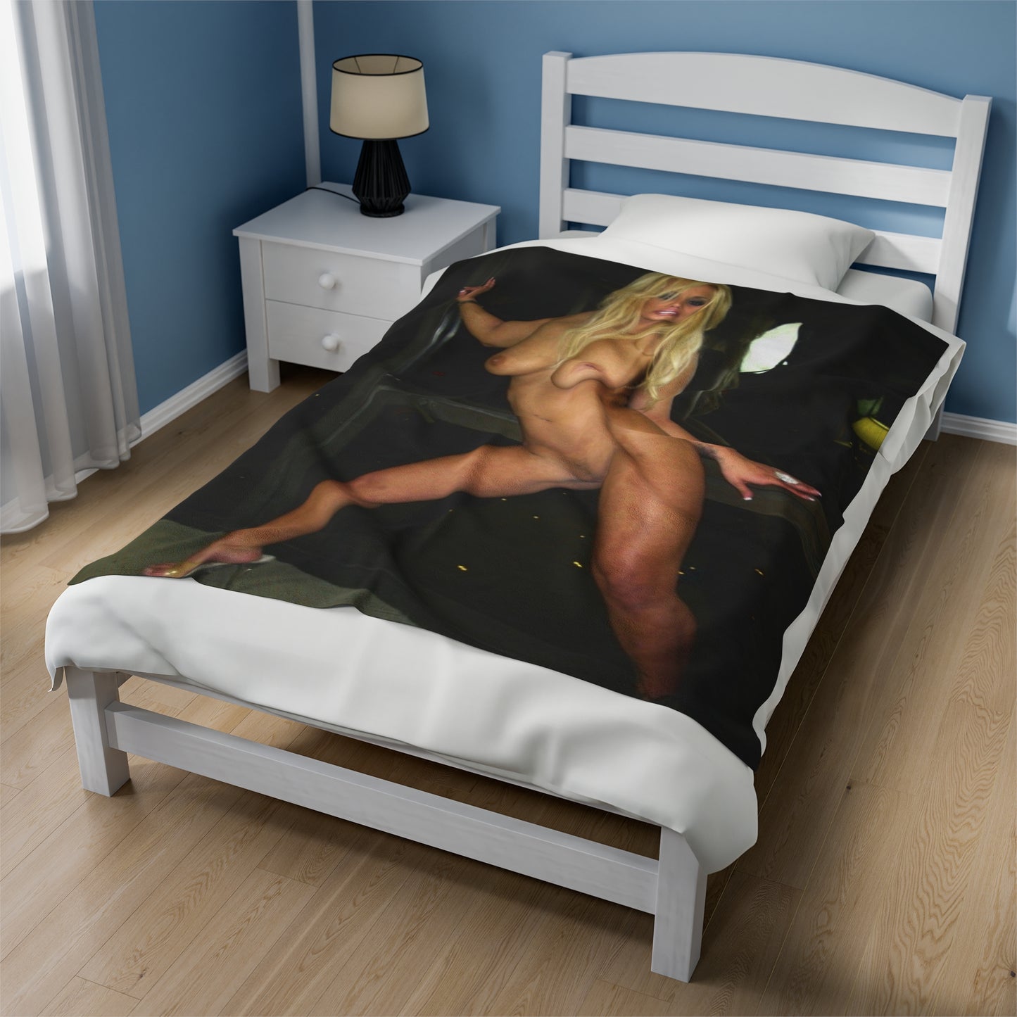 Velveteen Plush Blanket Pornstar Shyla Stylez Nude
