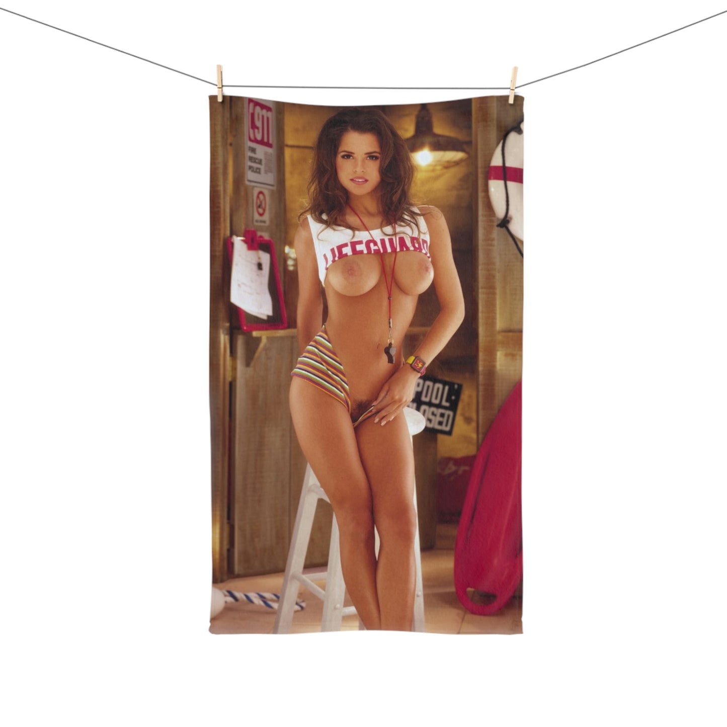 Hand Towel Playboy Playmate April 1997 Kelly Marie Monaco