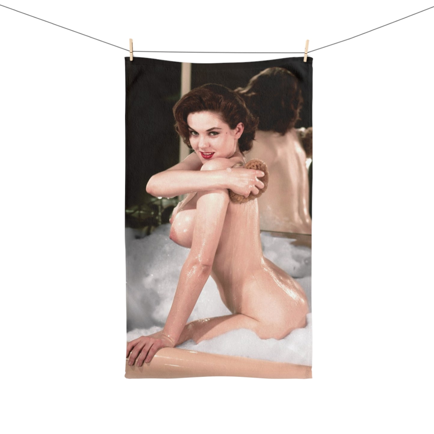 Hand Towel Playboy Playmate October 1957 Colleen Farrington
