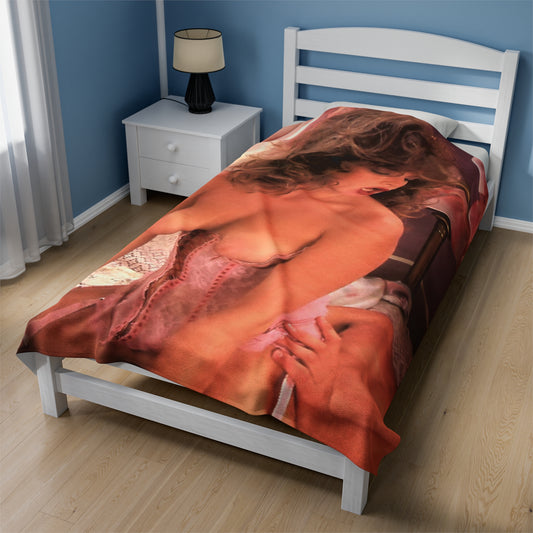 Velveteen Plush Blanket Traci Lords