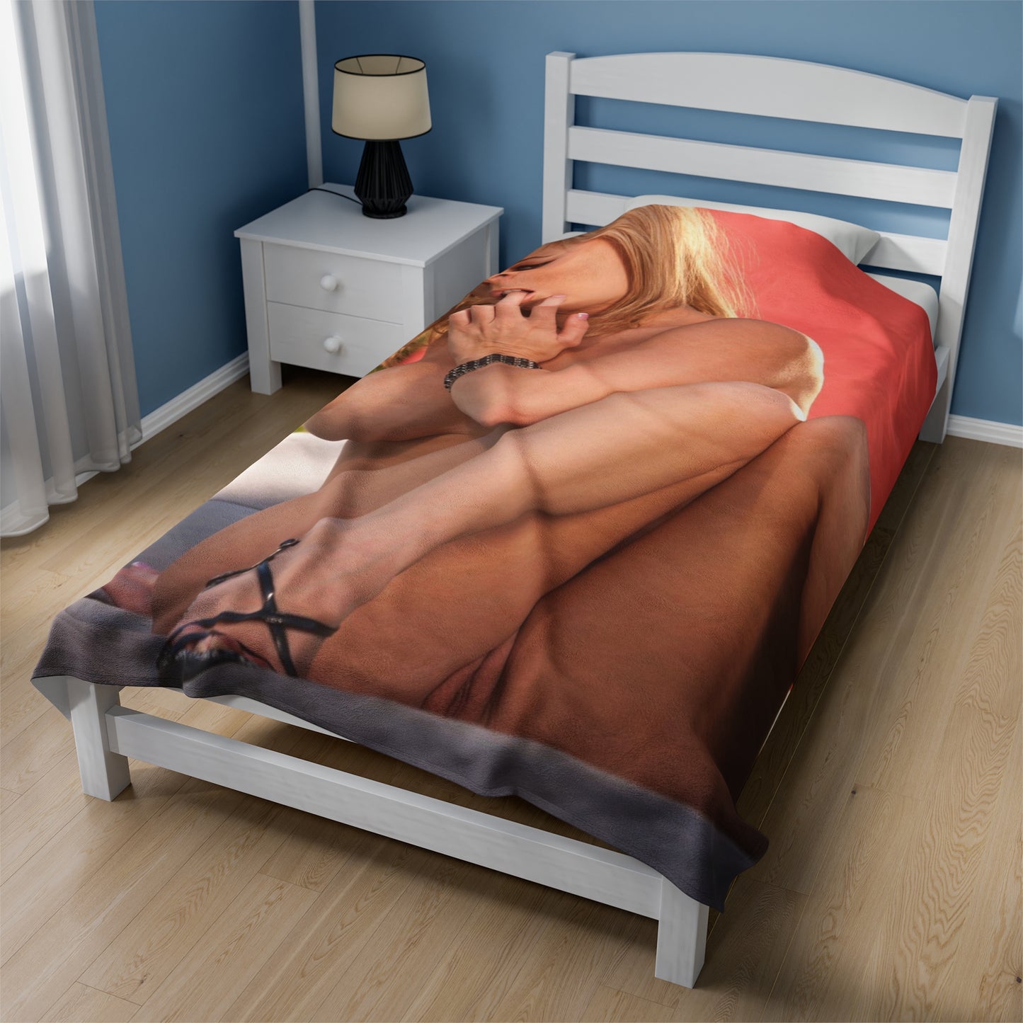 Velveteen Plush Blanket Sexy Nude