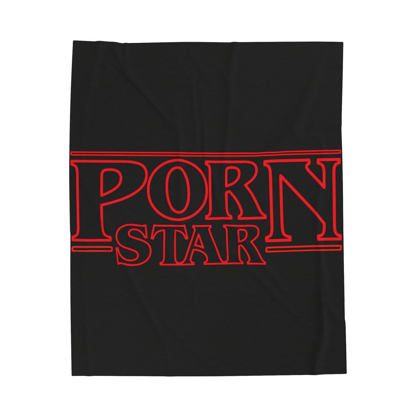 Velveteen Plush Blanket Porn Star