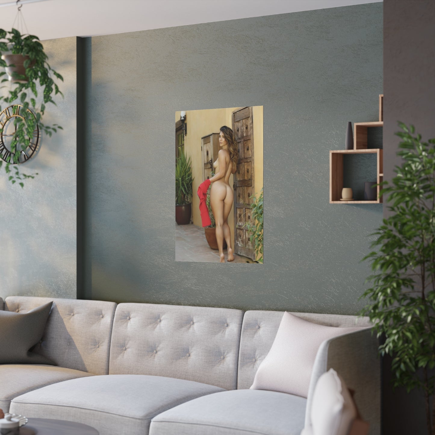 Satin Posters (210gsm) Eva Lovia Nude