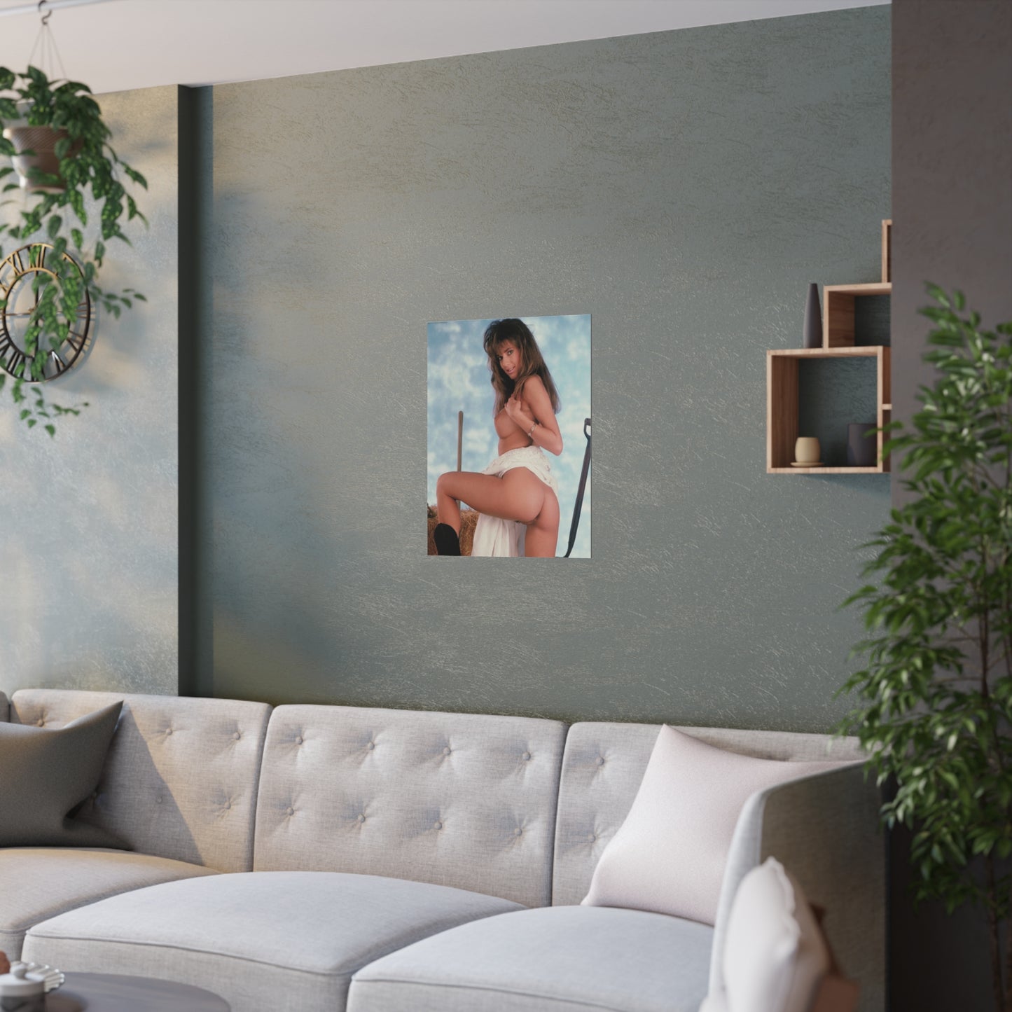 Satin Posters (210gsm) Pornstar Racquel Darrian Nude