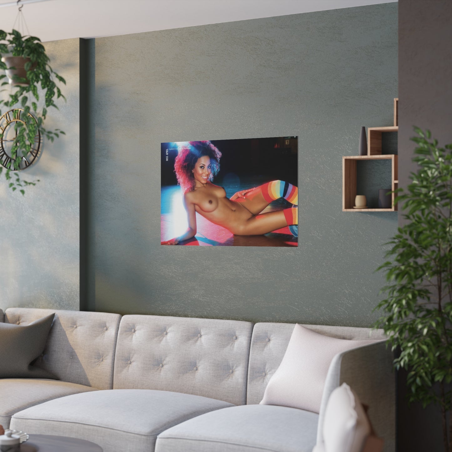 Satin Posters (210gsm) Playboy Playmate April 2014 Shanice Jordyn
