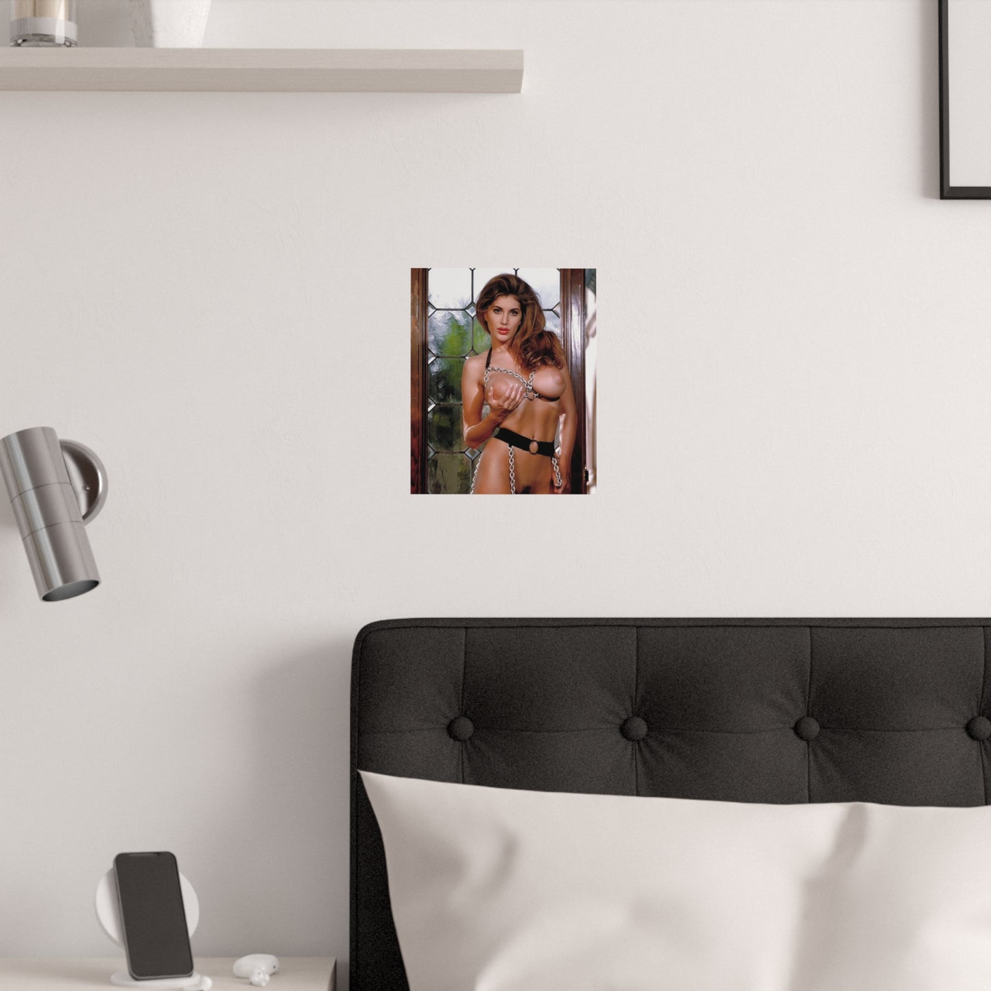 Satin Posters (210gsm) Retro Pornstar Celeste Nude