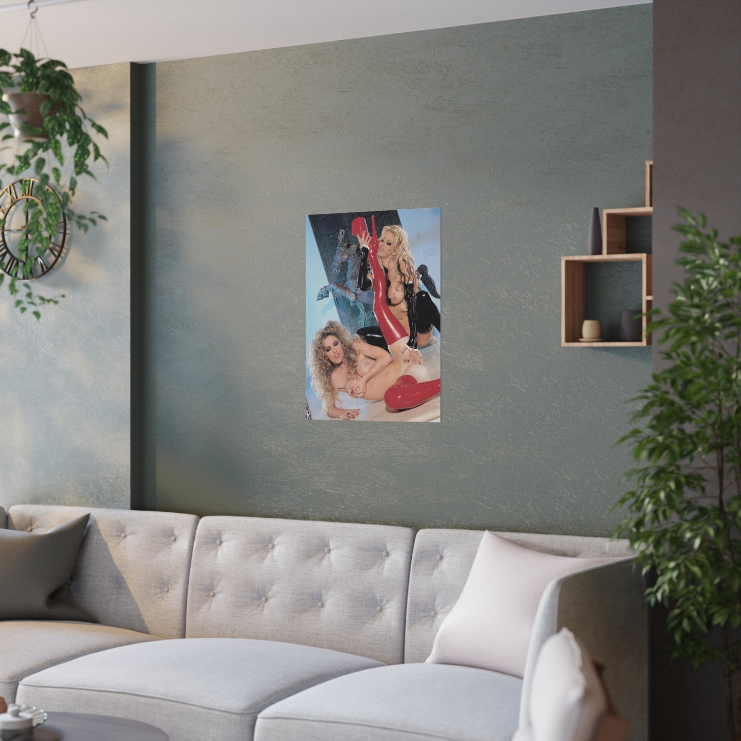 Satin Posters (210gsm) Jenna Jameson and Janine Lindenmulder