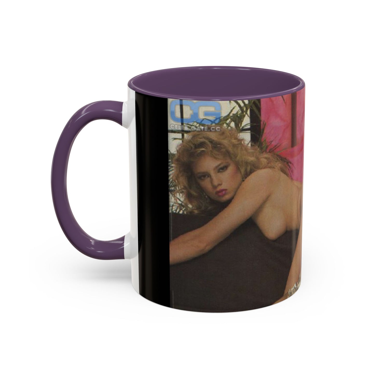 Accent Coffee Mug (11, 15oz) Traci Lords Nude
