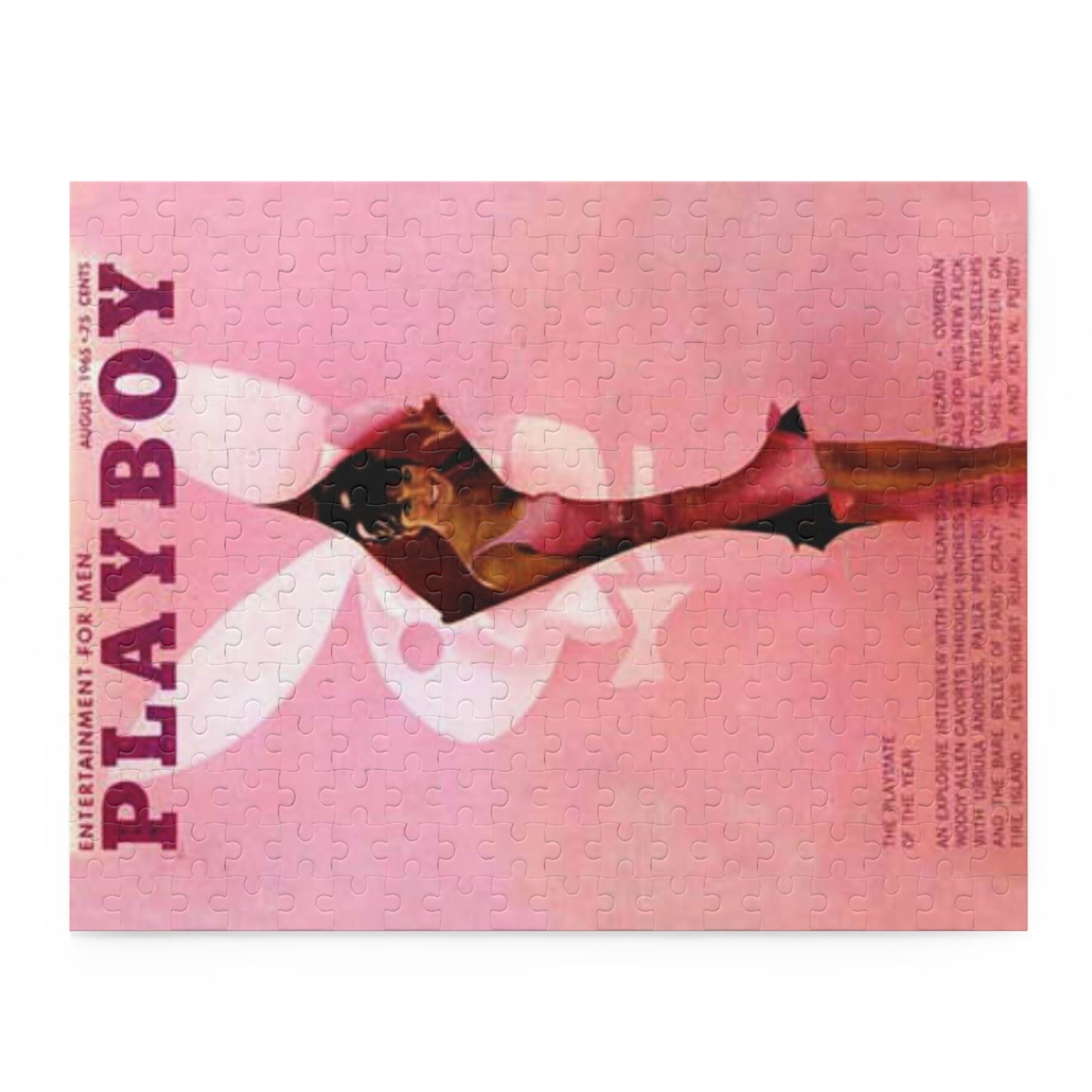 Puzzle (120, 252, 500-Piece) Playboy Cover August 1965