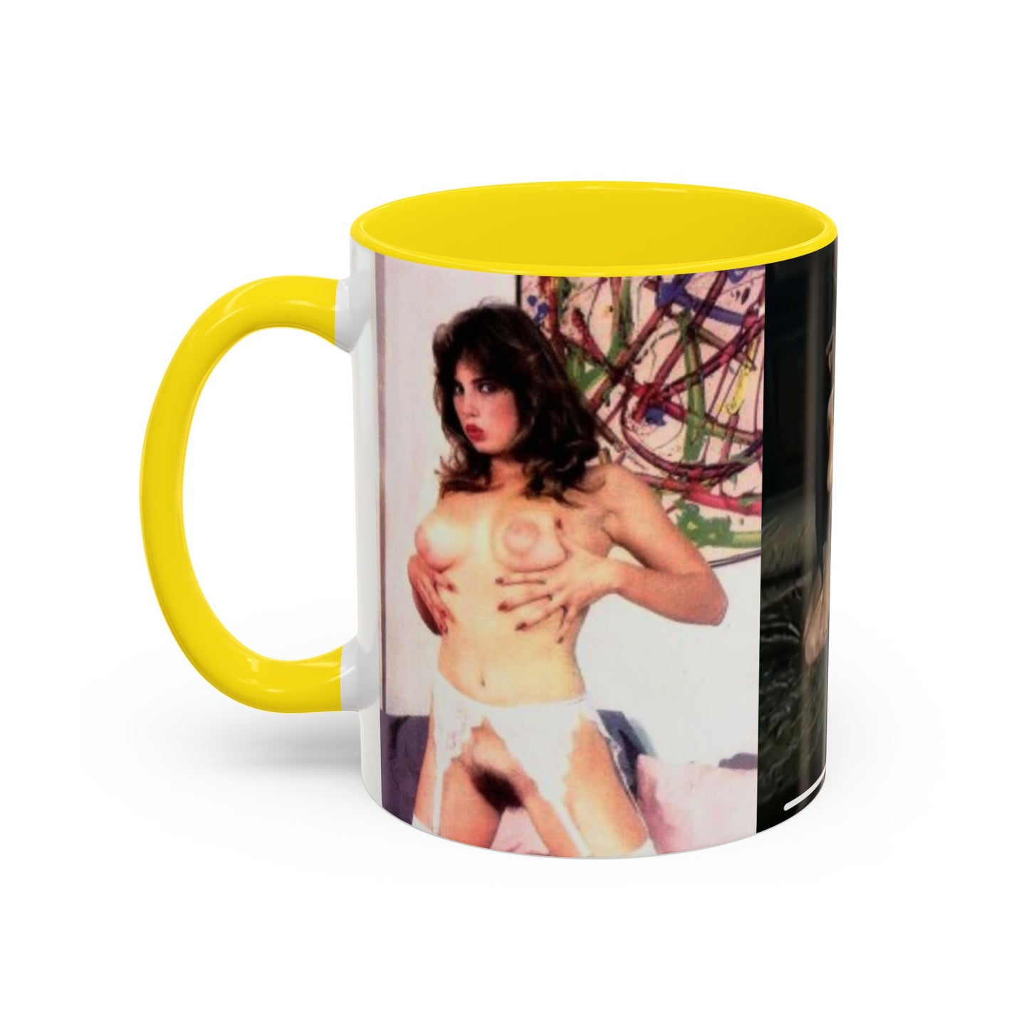 Accent Coffee Mug (11, 15oz) Traci Lords Nude