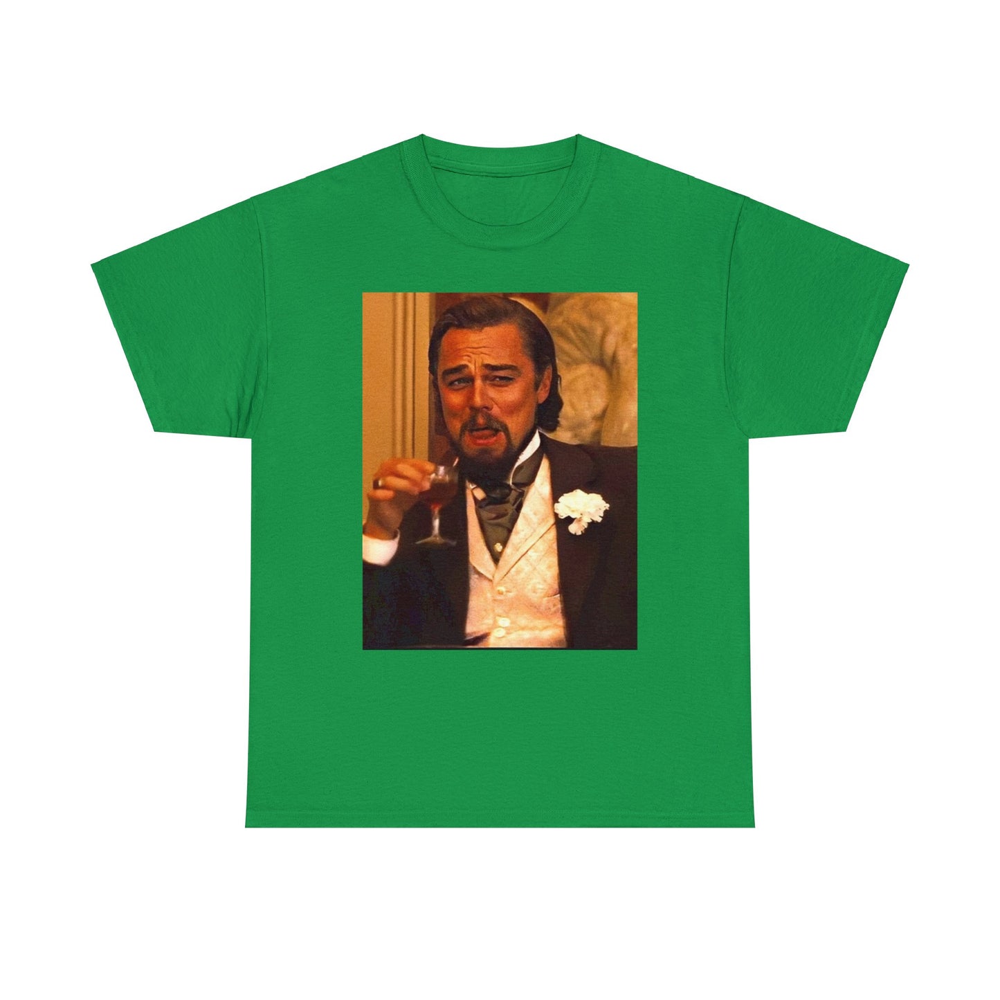 Unisex Heavy Cotton Tee Leonard DiCaprio Django Meme