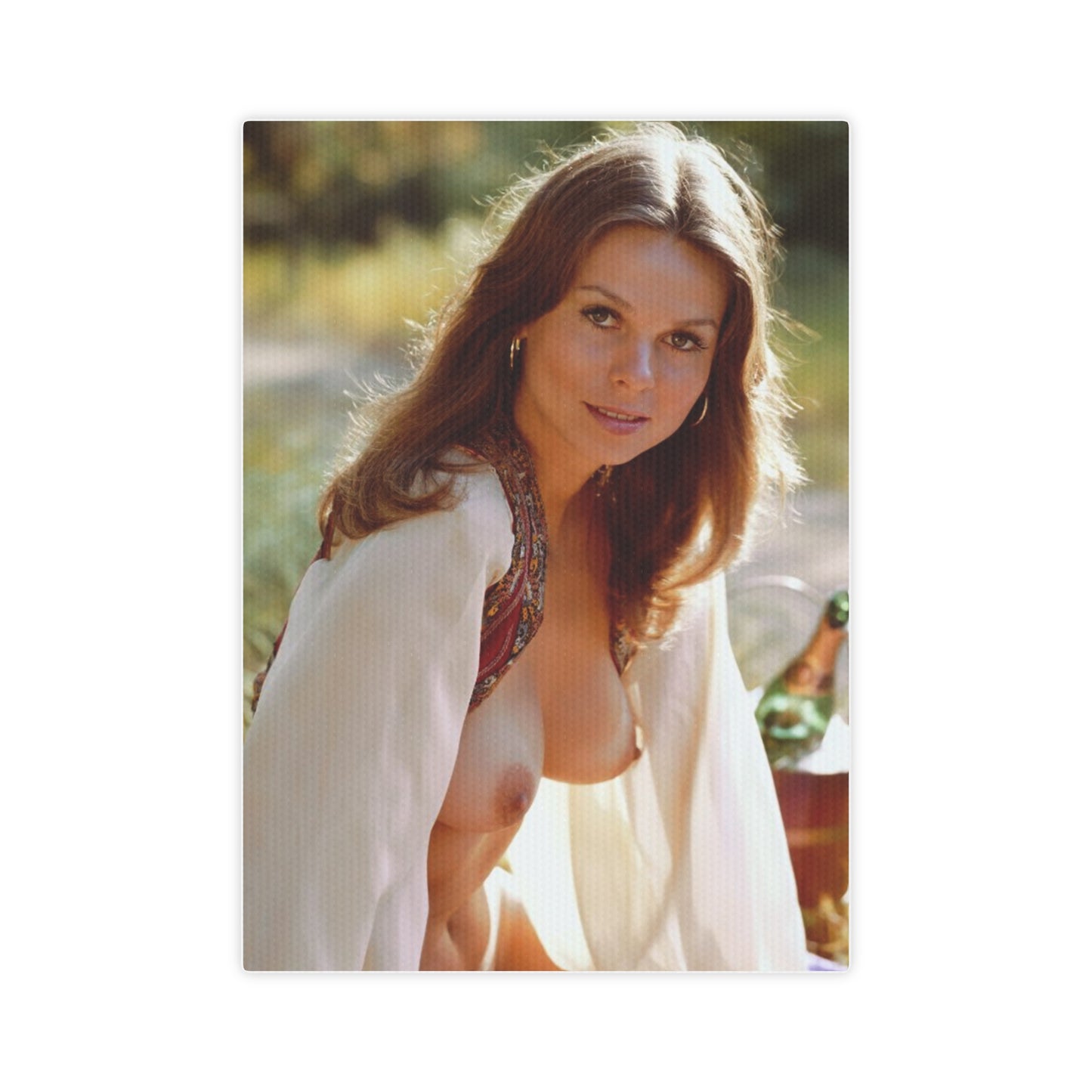 Canvas Photo Tile Playboy Playmate October 1973 Valerie Lane