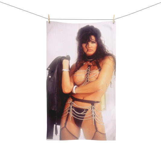 Hand Towel Retro Adult Star Julie Strain