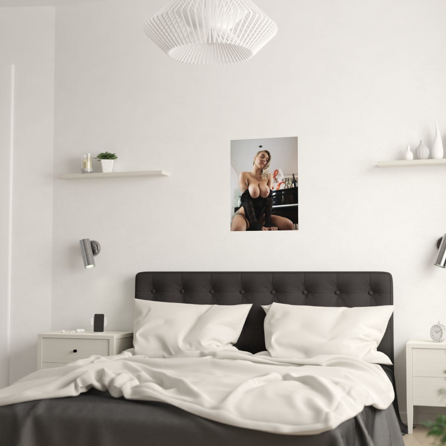 Satin Posters (210gsm) Pet Gabbie Carter Nude