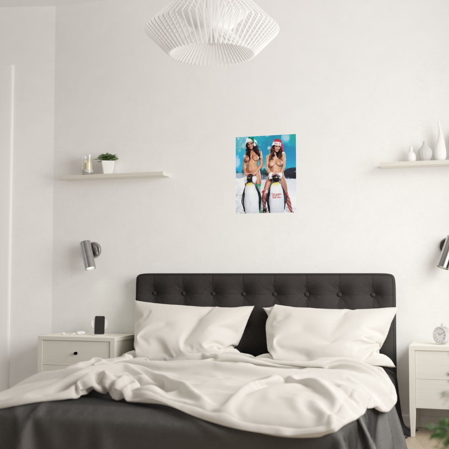 Satin Posters (210gsm) Christmas Pornstars Nude