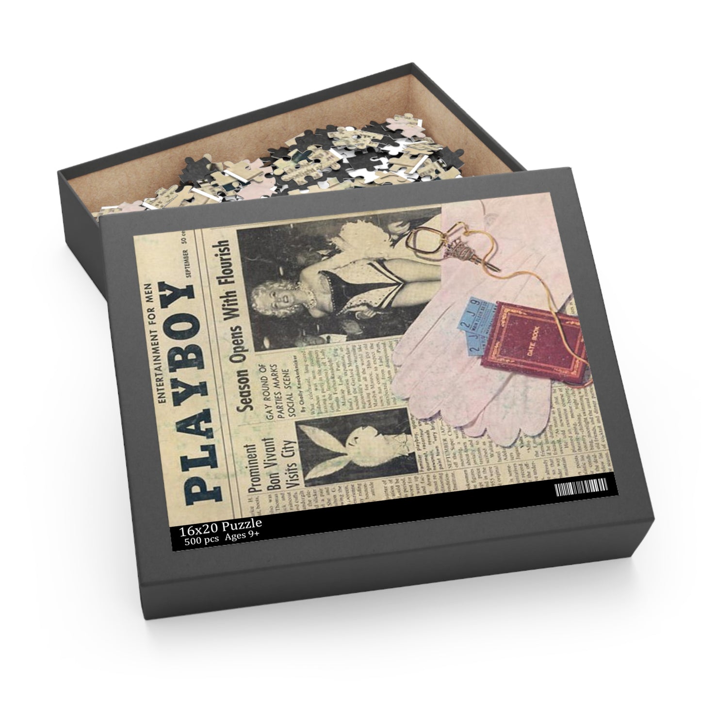 Puzzle (120, 252, 500-Piece) Playboy Cover September 1955