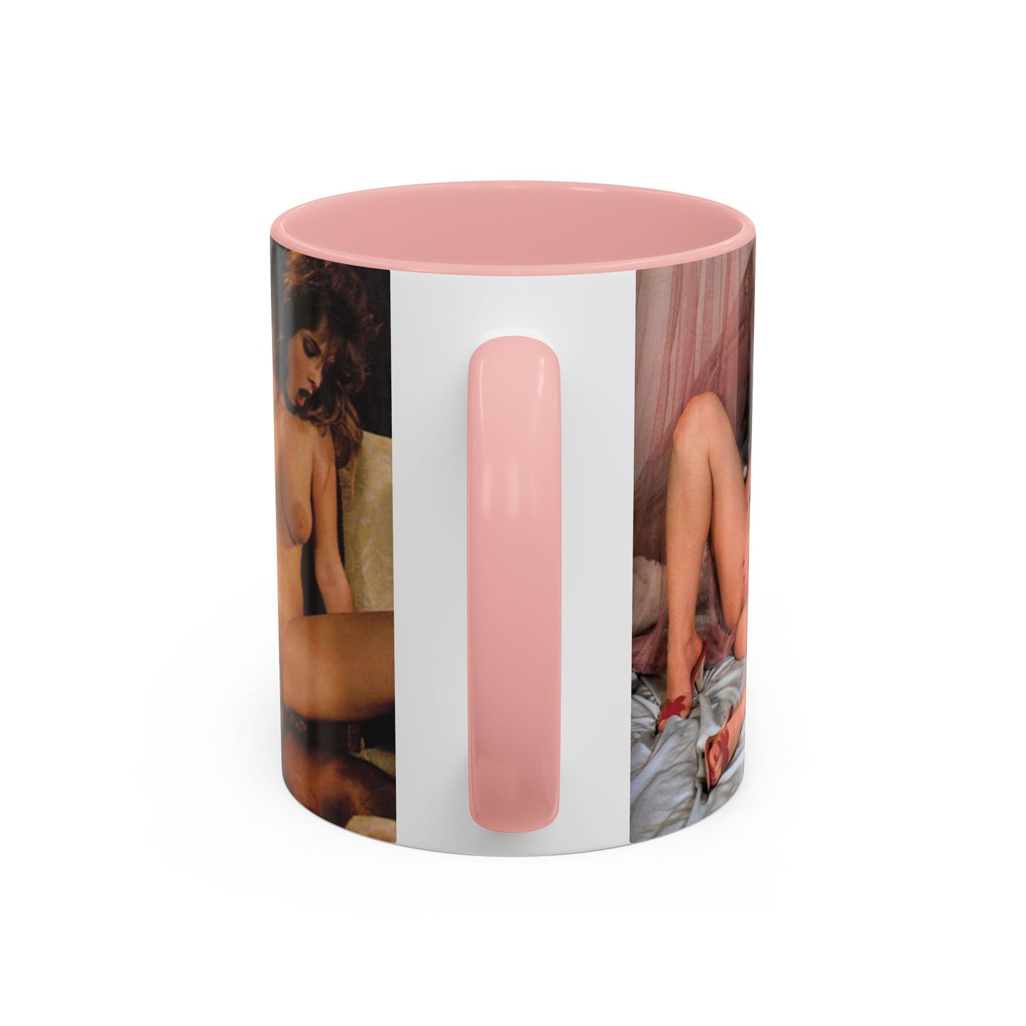 Accent Coffee Mug (11, 15oz) Retro Pornstar Traci Lords Nude