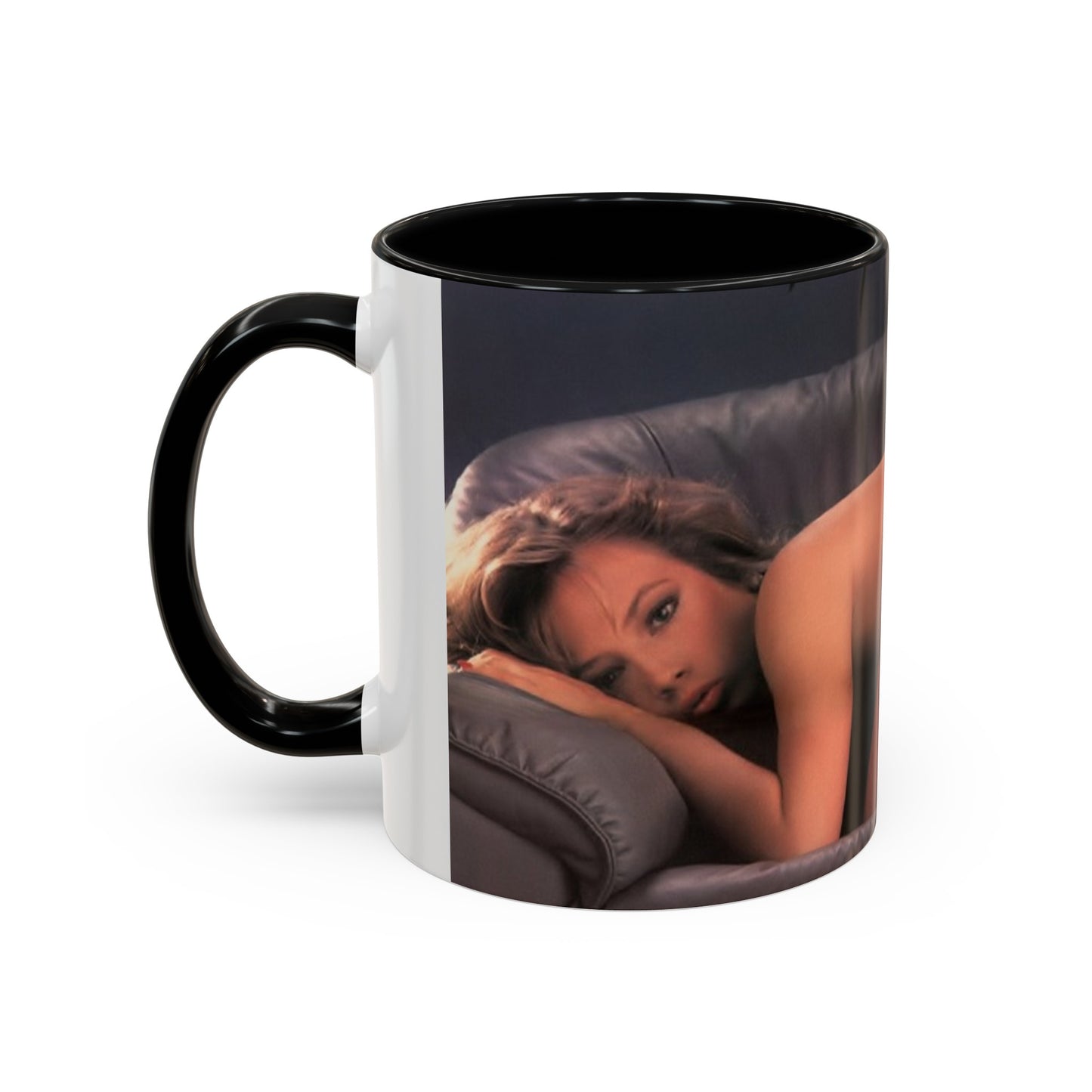 Accent Coffee Mug (11, 15oz) Traci Lords Nude