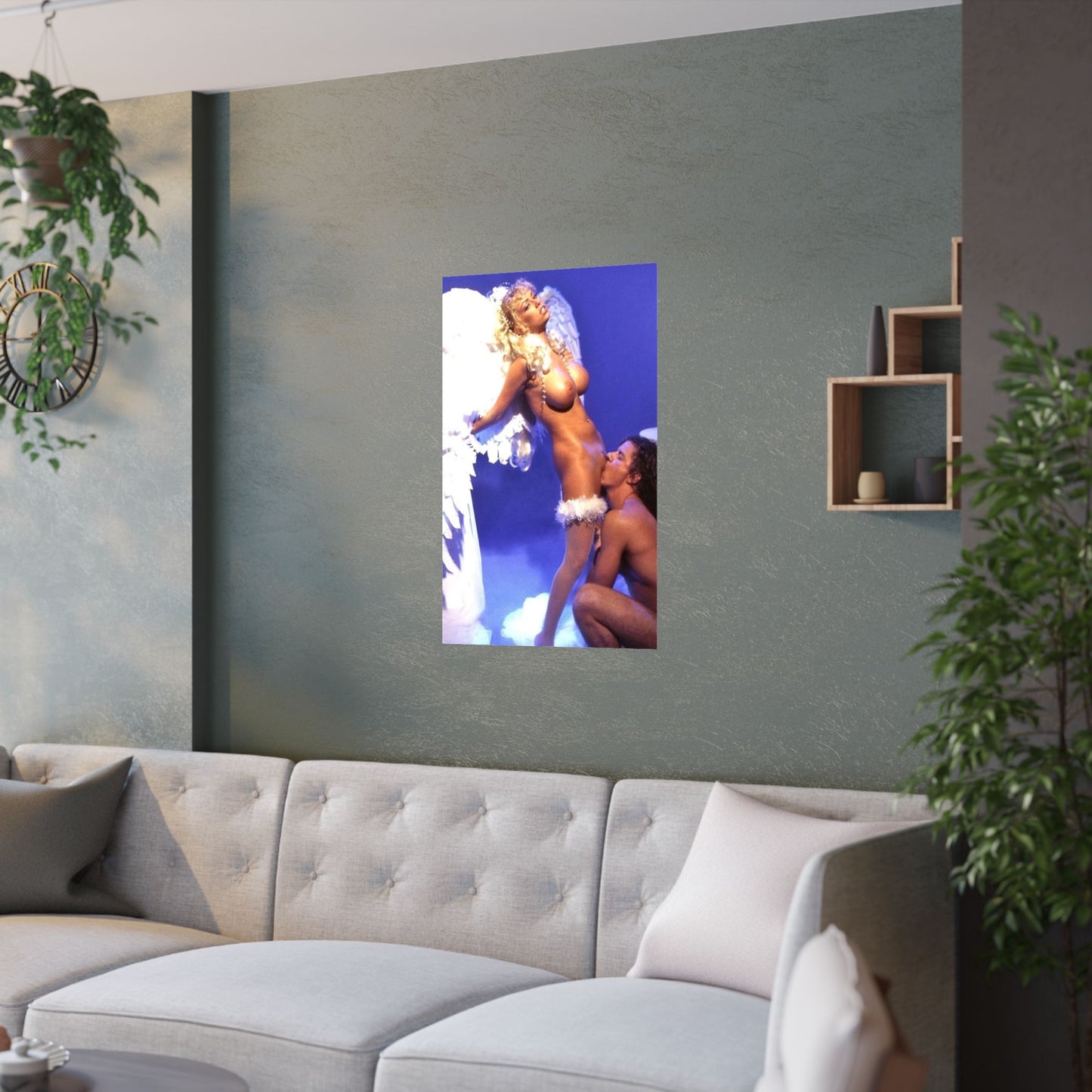 Satin Posters (210gsm) Jenna Jameson Nude Angel
