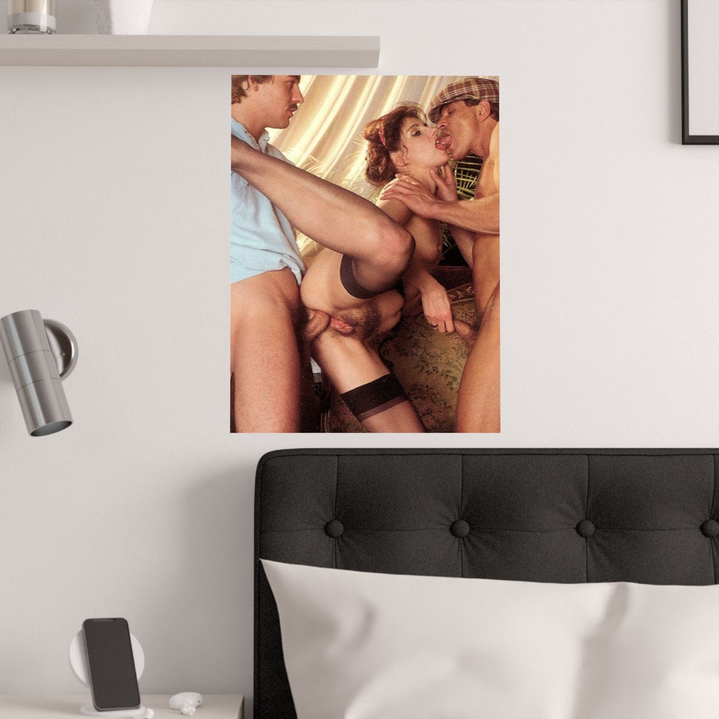 Satin Posters (210gsm) Retro Porn Scene