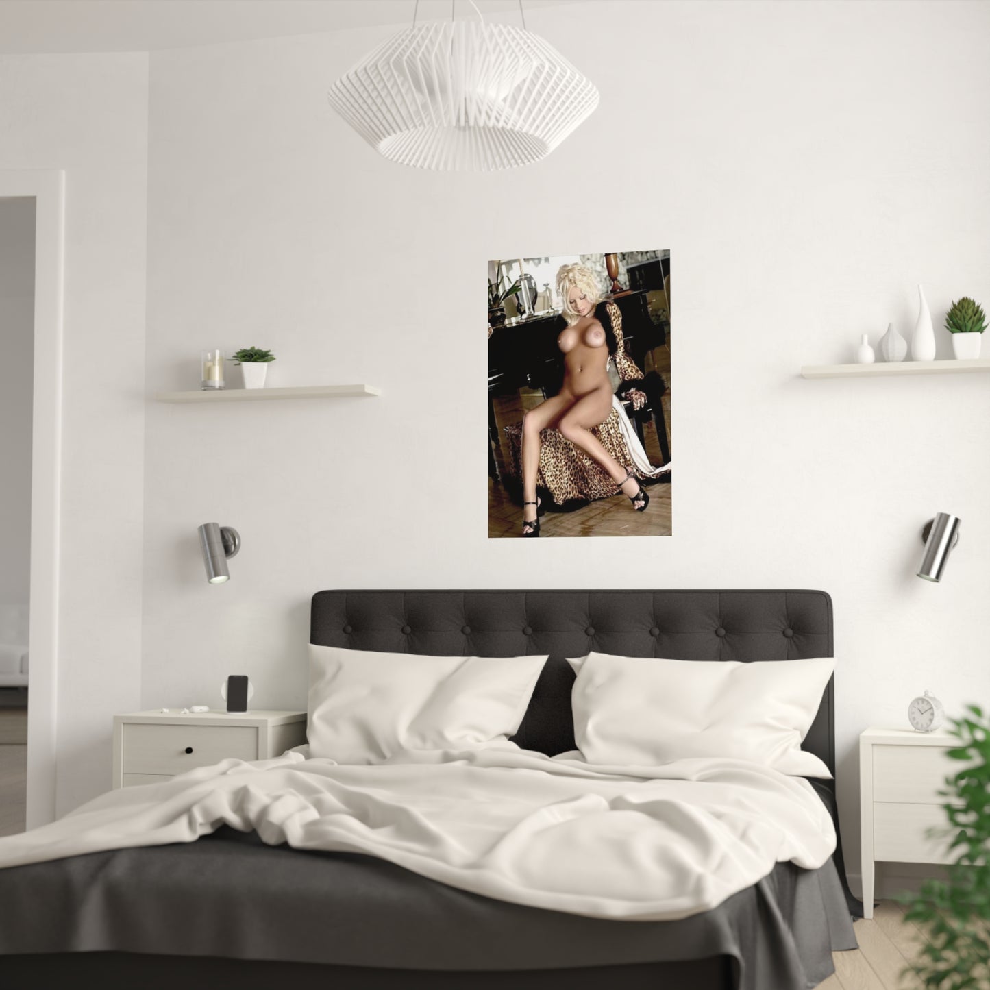 Satin Posters (210gsm) Pornstar Chloe Jones Nude