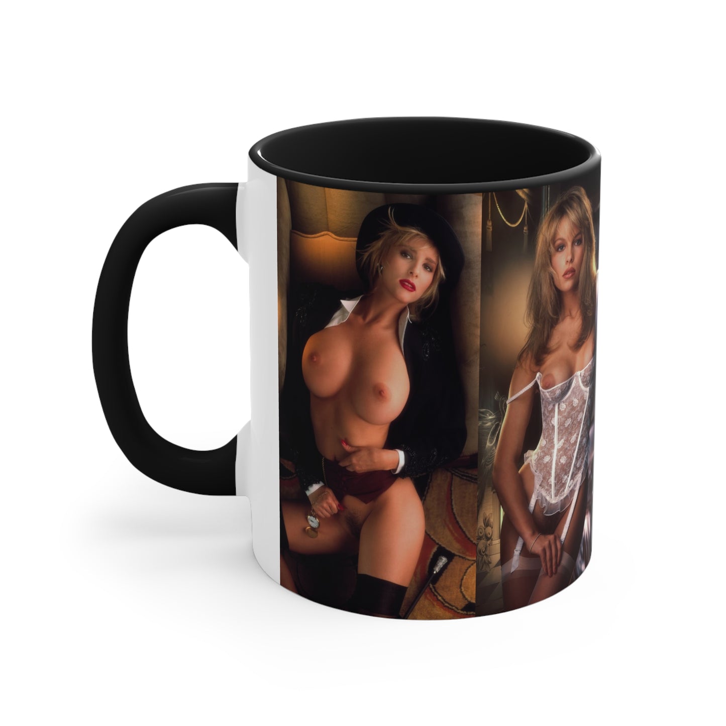 Accent Coffee Mug, 11oz Playboy Playmates 1990 January - April