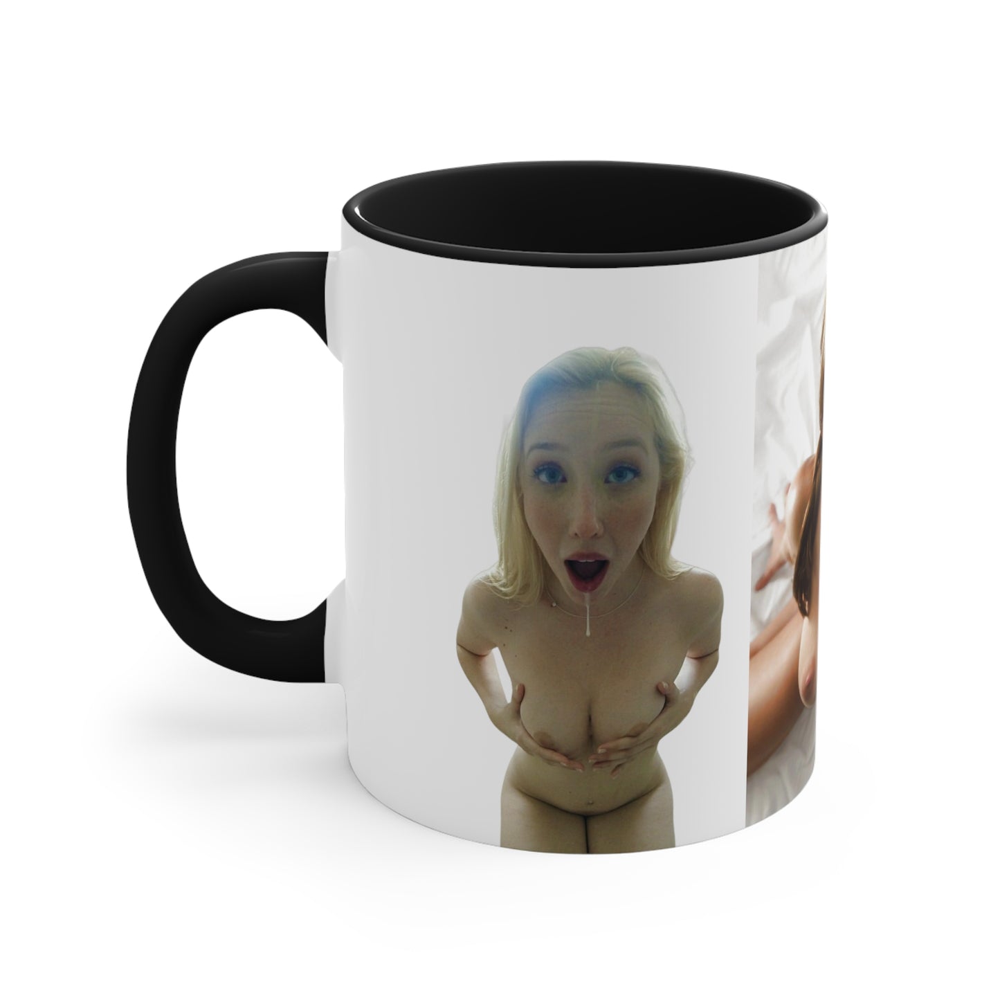 Accent Coffee Mug, 11oz Target Practice Nude
