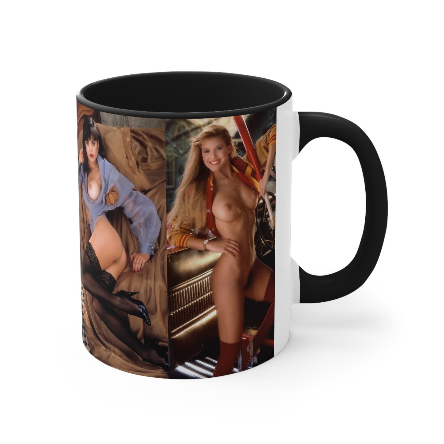 Accent Coffee Mug, 11oz Playboy Playmates 1990 January - April