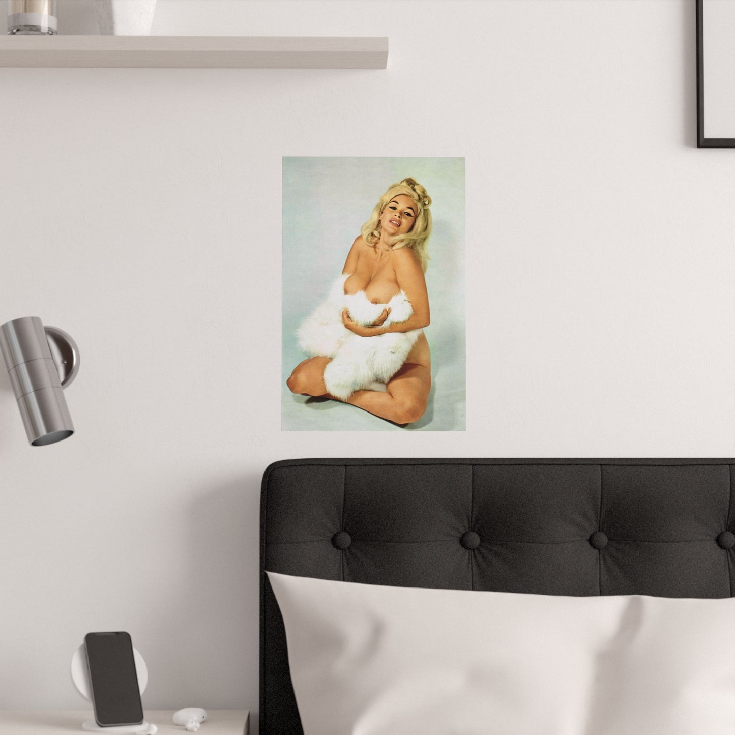 Satin Posters (210gsm) Jayne Mansfield Nude