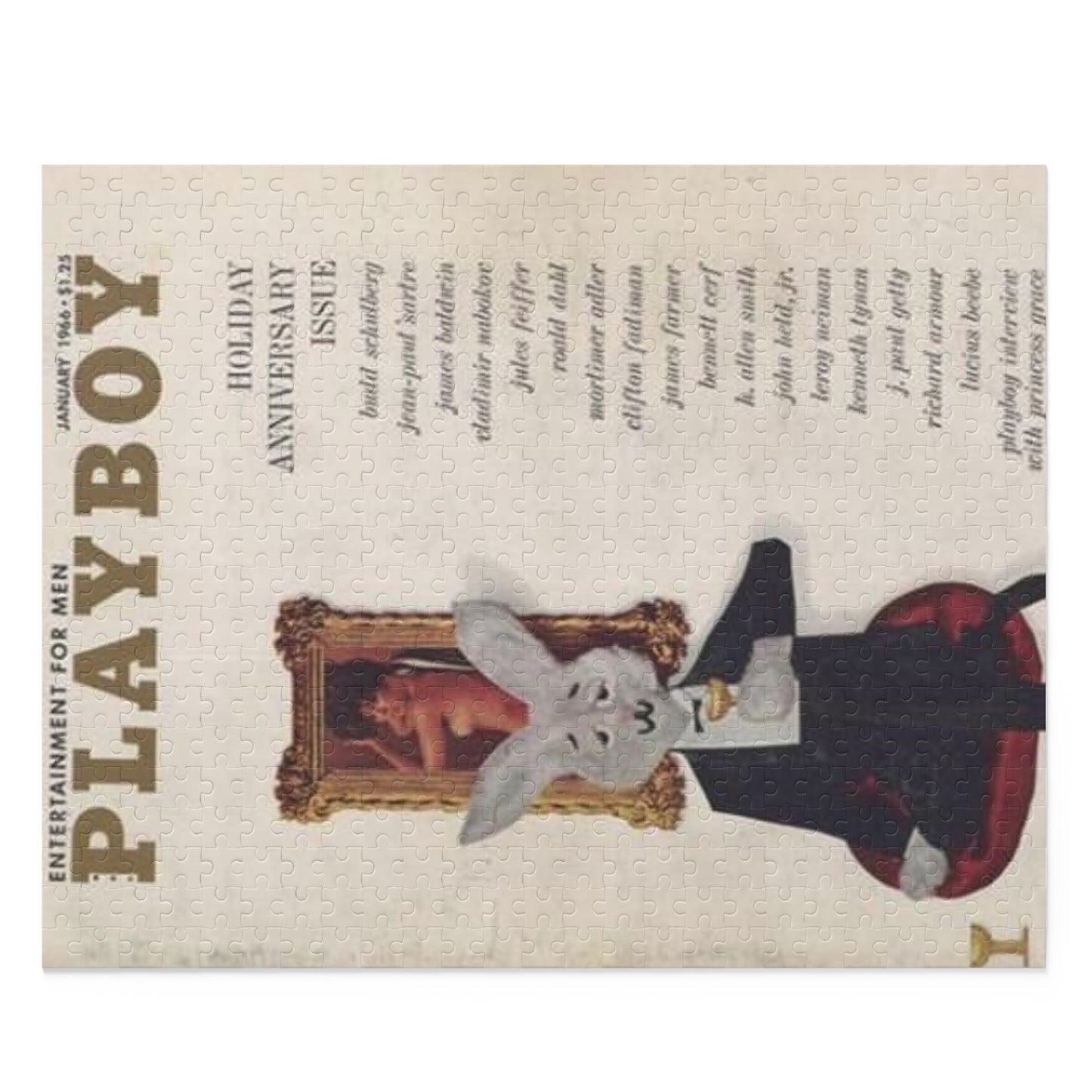 Puzzle (120, 252, 500-Piece) Playboy Cover January 1966