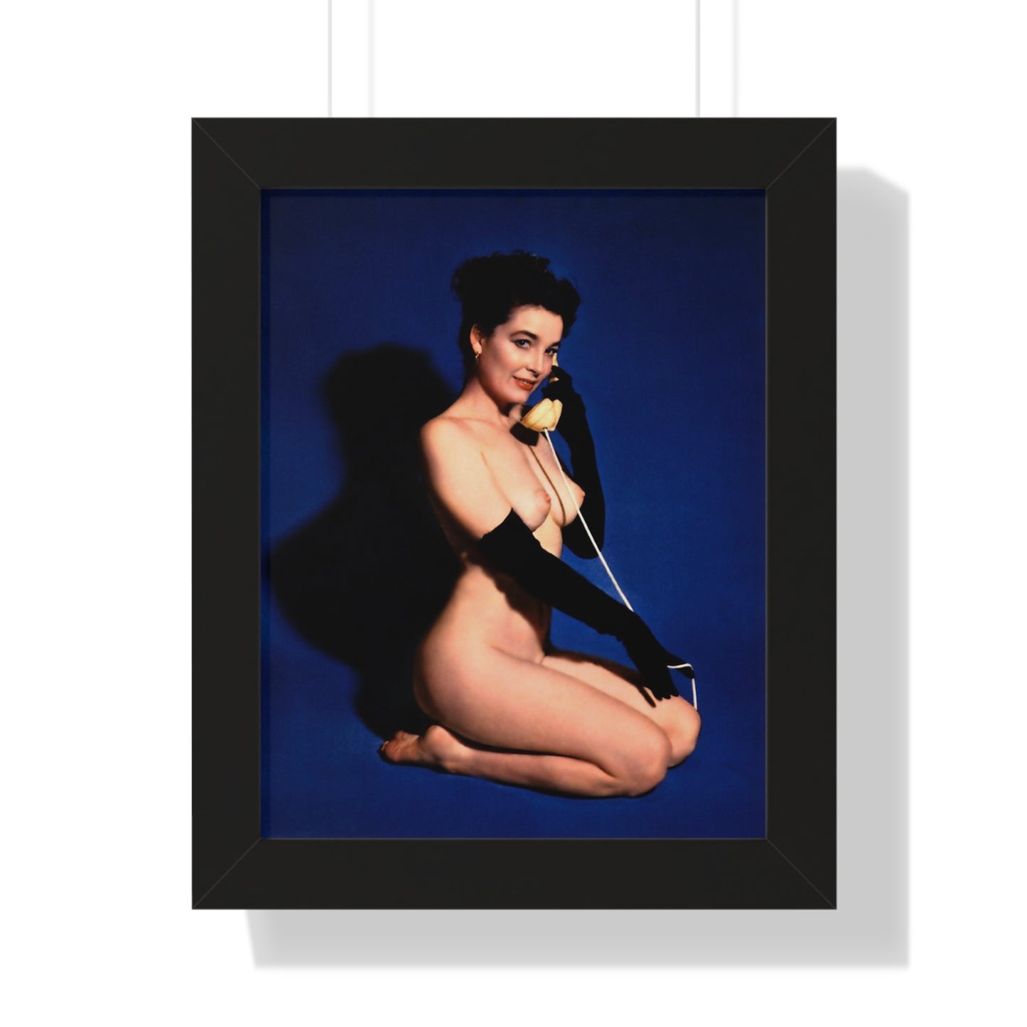Framed Vertical Poster Playboy Playmate June 1954 Margie Harrison