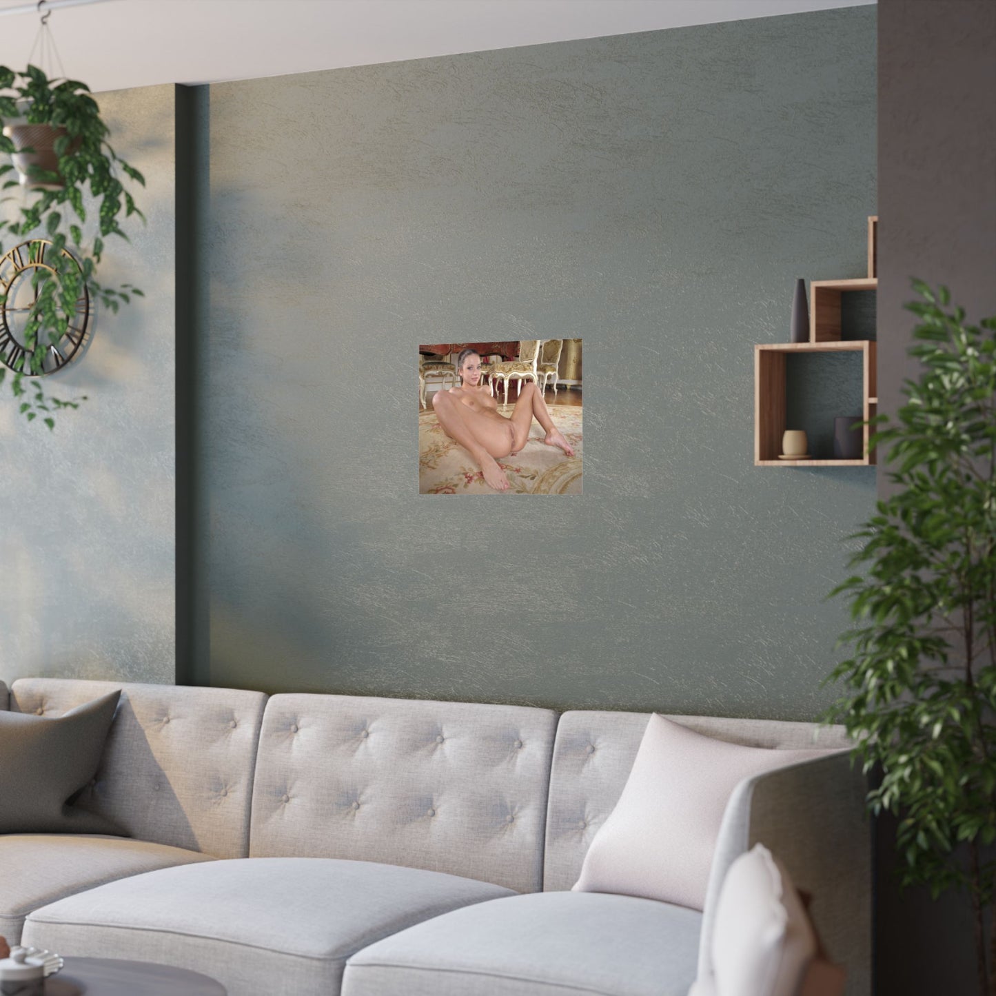 Satin Posters (210gsm) Foxy Di Nude