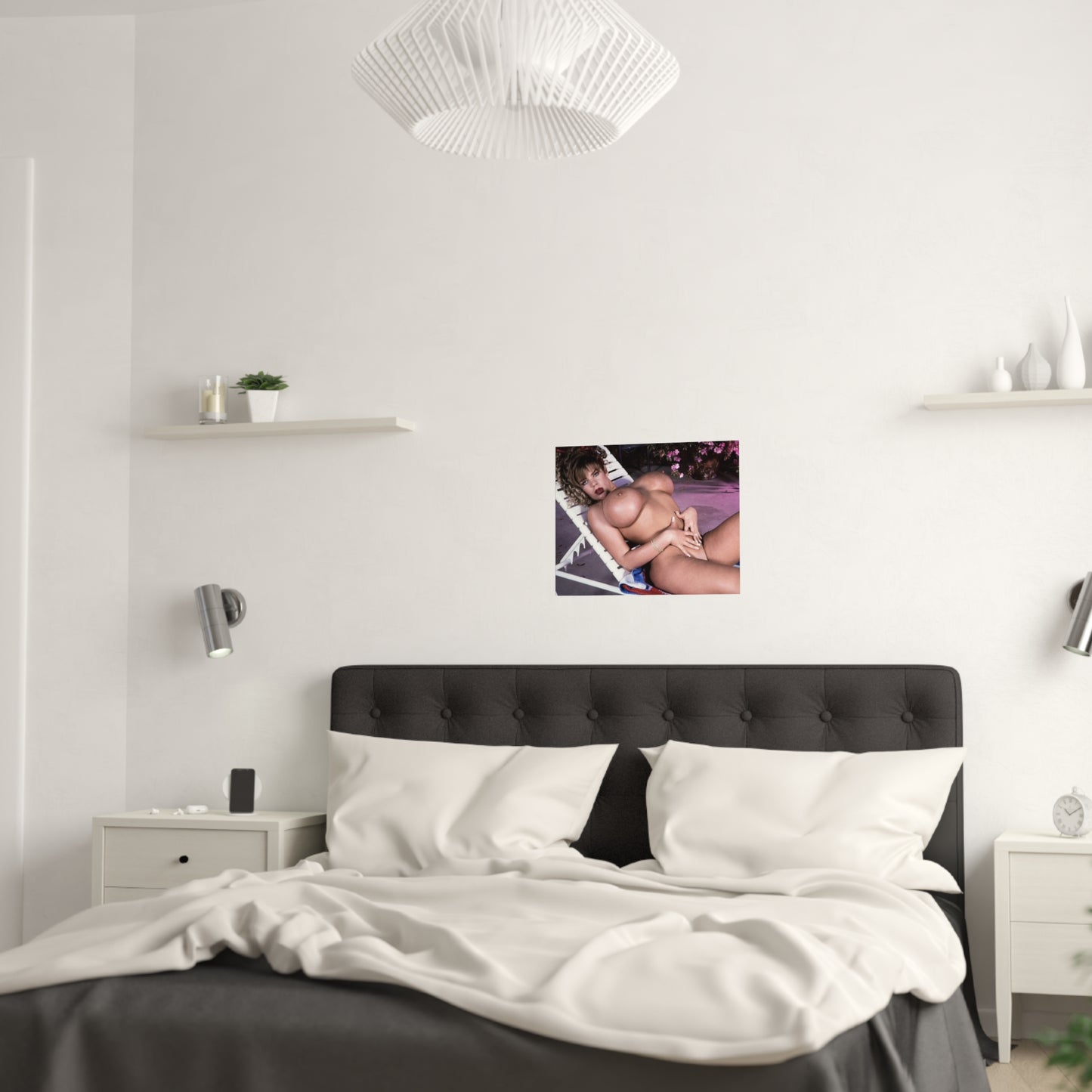 Satin Posters (210gsm) Busty Candy Cantaloupes Nude