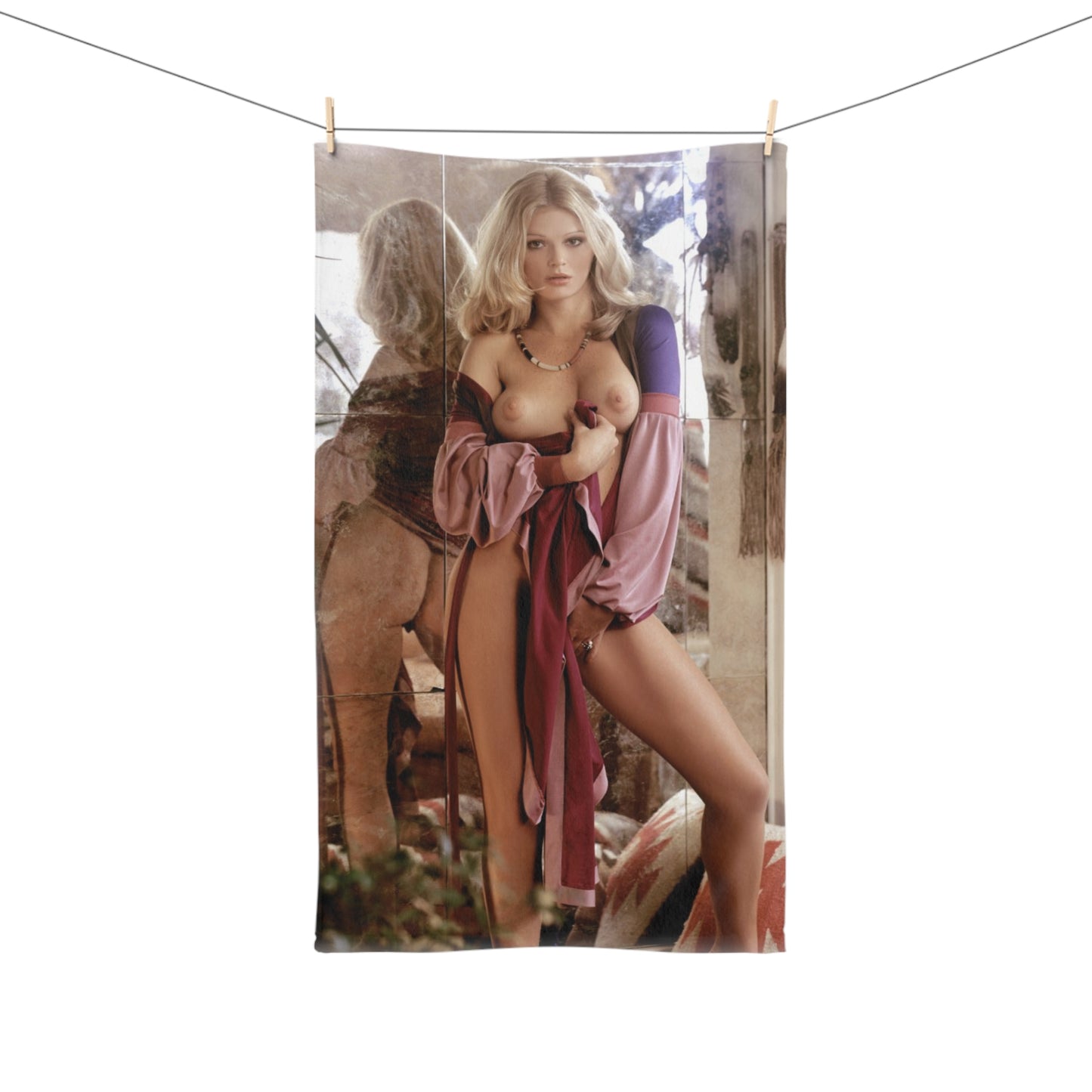 Hand Towel Playboy Playmate August 1974 Jean Manson