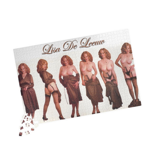 Puzzle (110, 252, 500, 1014-piece) Retro Pornstar Lisa De Leeuw Nude