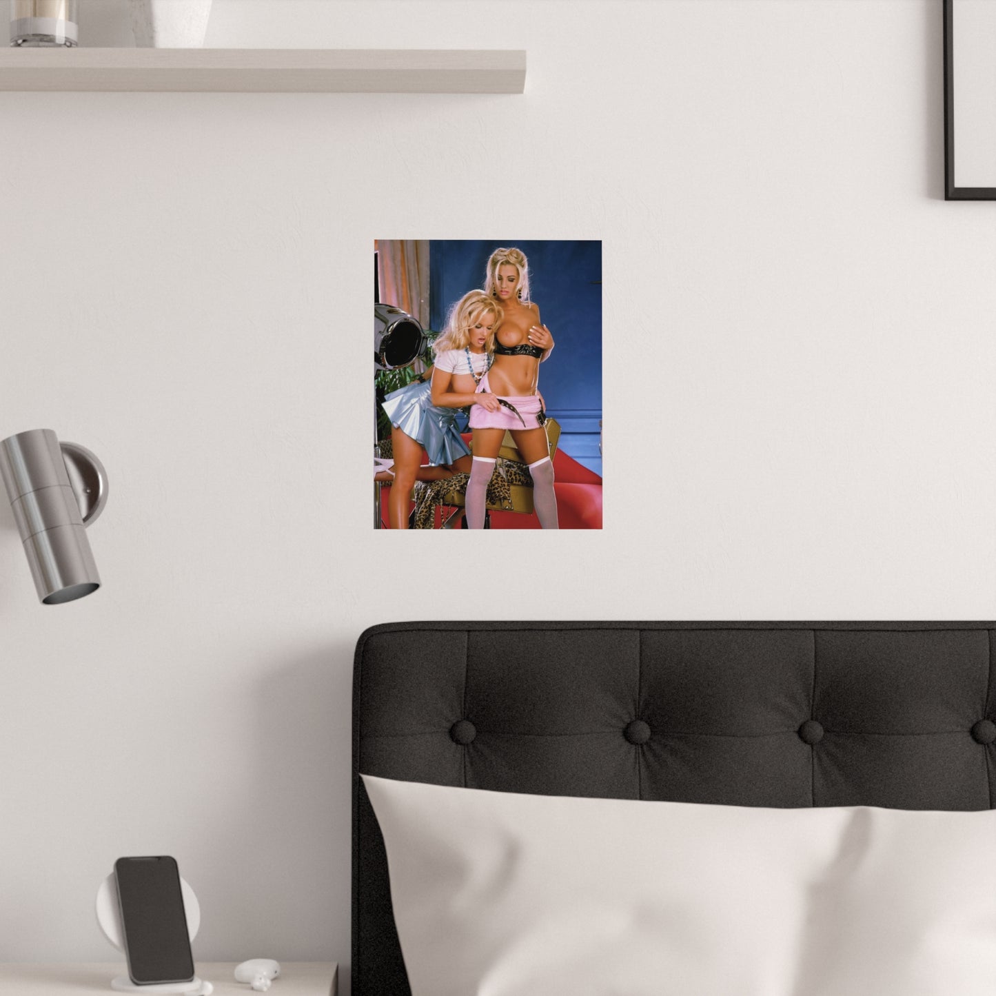 Satin Posters (210gsm) Pornstar Nikki Tyler & Kaylan Nicole Nude