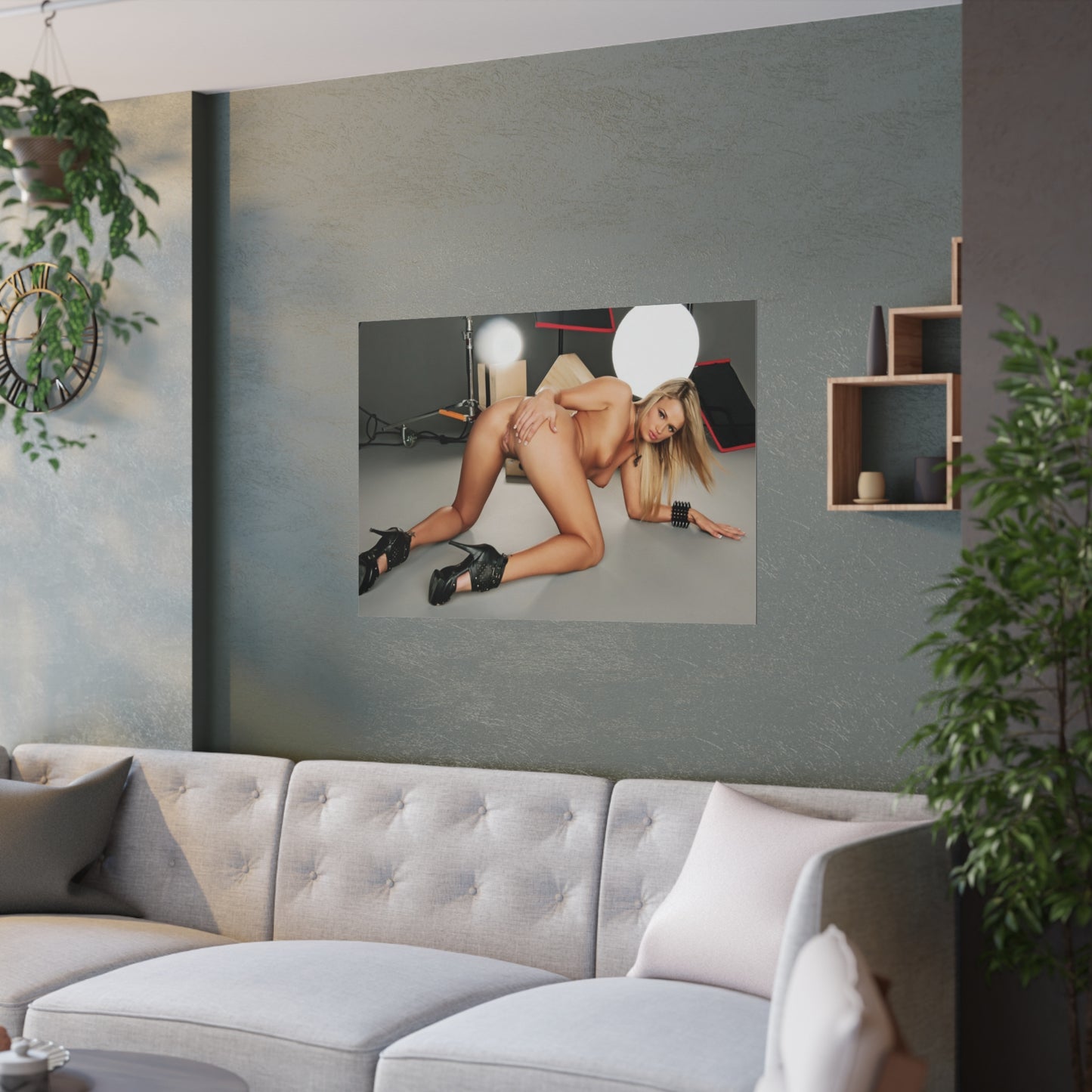 Satin Posters (210gsm) Penthouse Pet July 2012 Heather Starlet