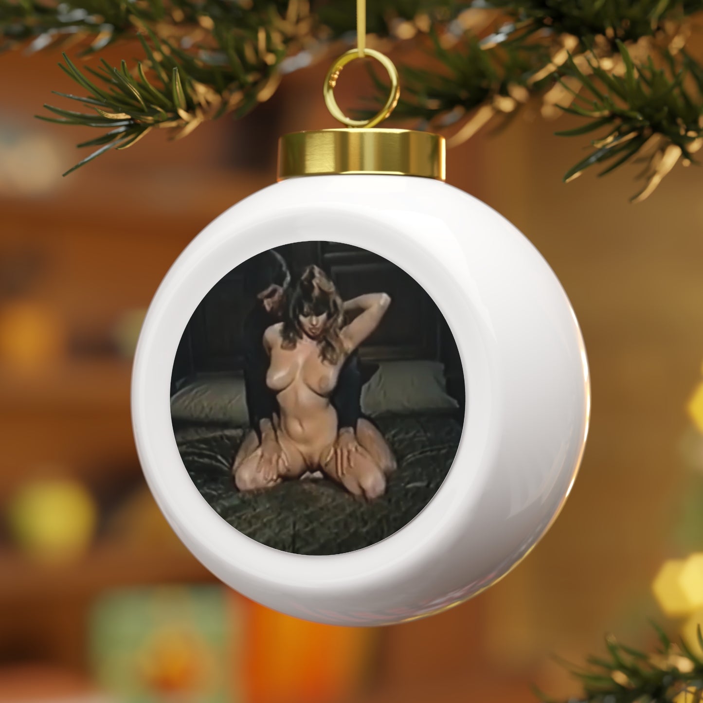 Christmas Ball Ornament Traci Lords Nude
