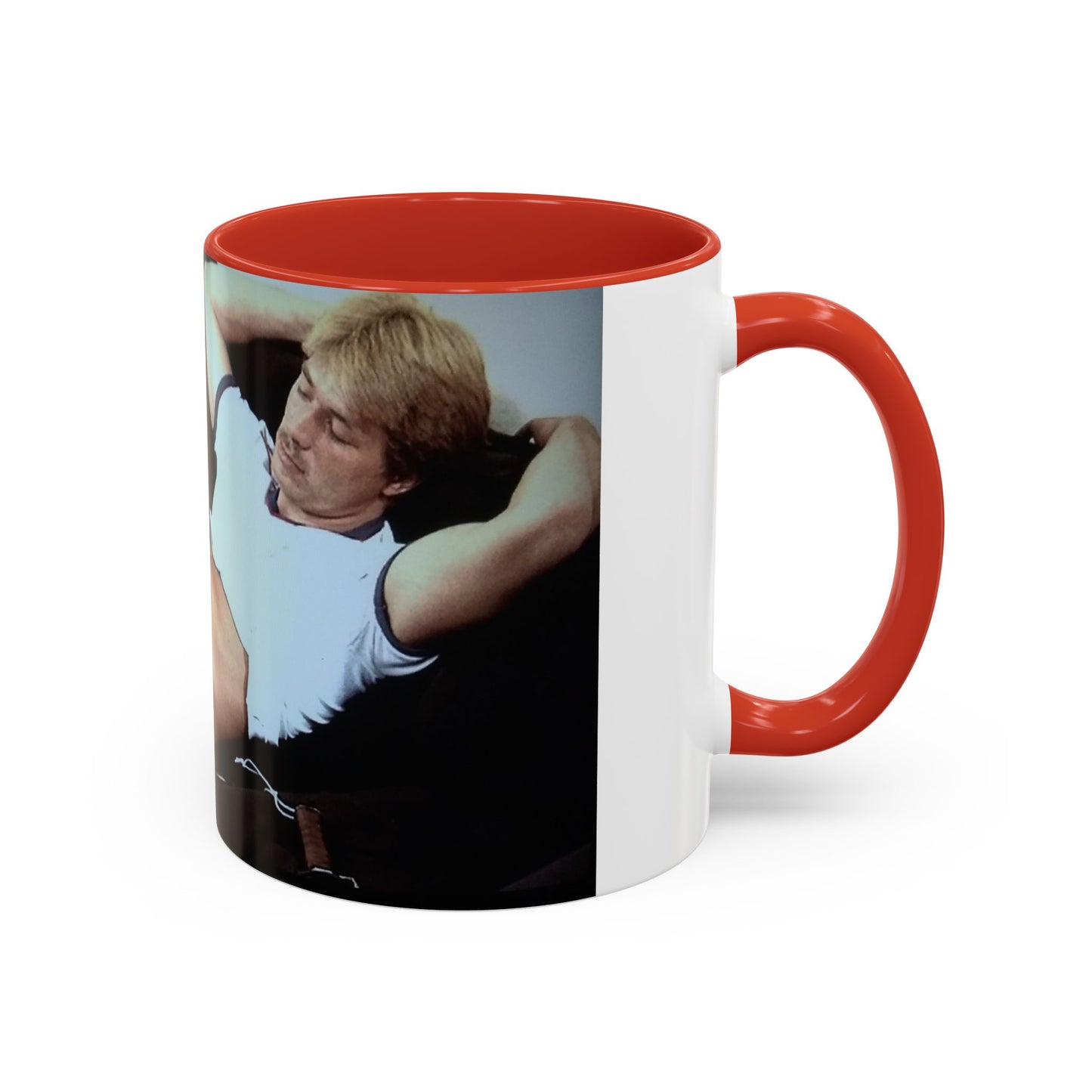 Accent Coffee Mug (11, 15oz) Traci Lords Retro Porn Star Nude Naked