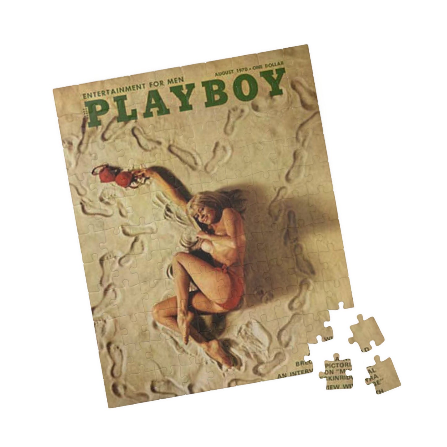 Puzzle (110, 252, 500, 1014-piece) Playboy Cover August 1970