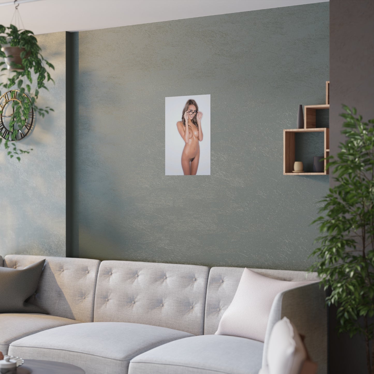 Satin Posters (210gsm) Pornstar Janice Griffith Nude