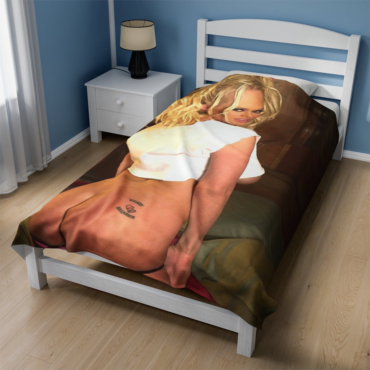 Velveteen Plush Blanket Jenna Jameson Nude