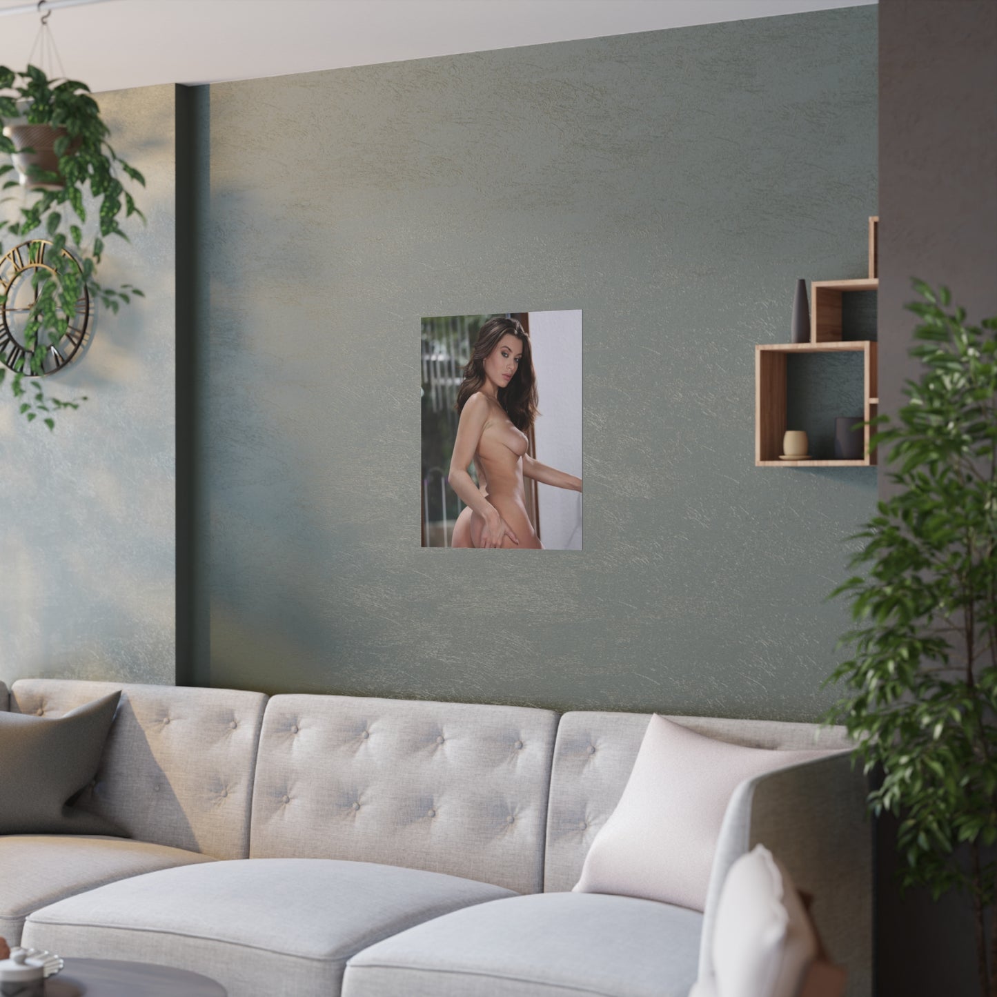 Satin Posters (210gsm) Lana Rhoades Nude