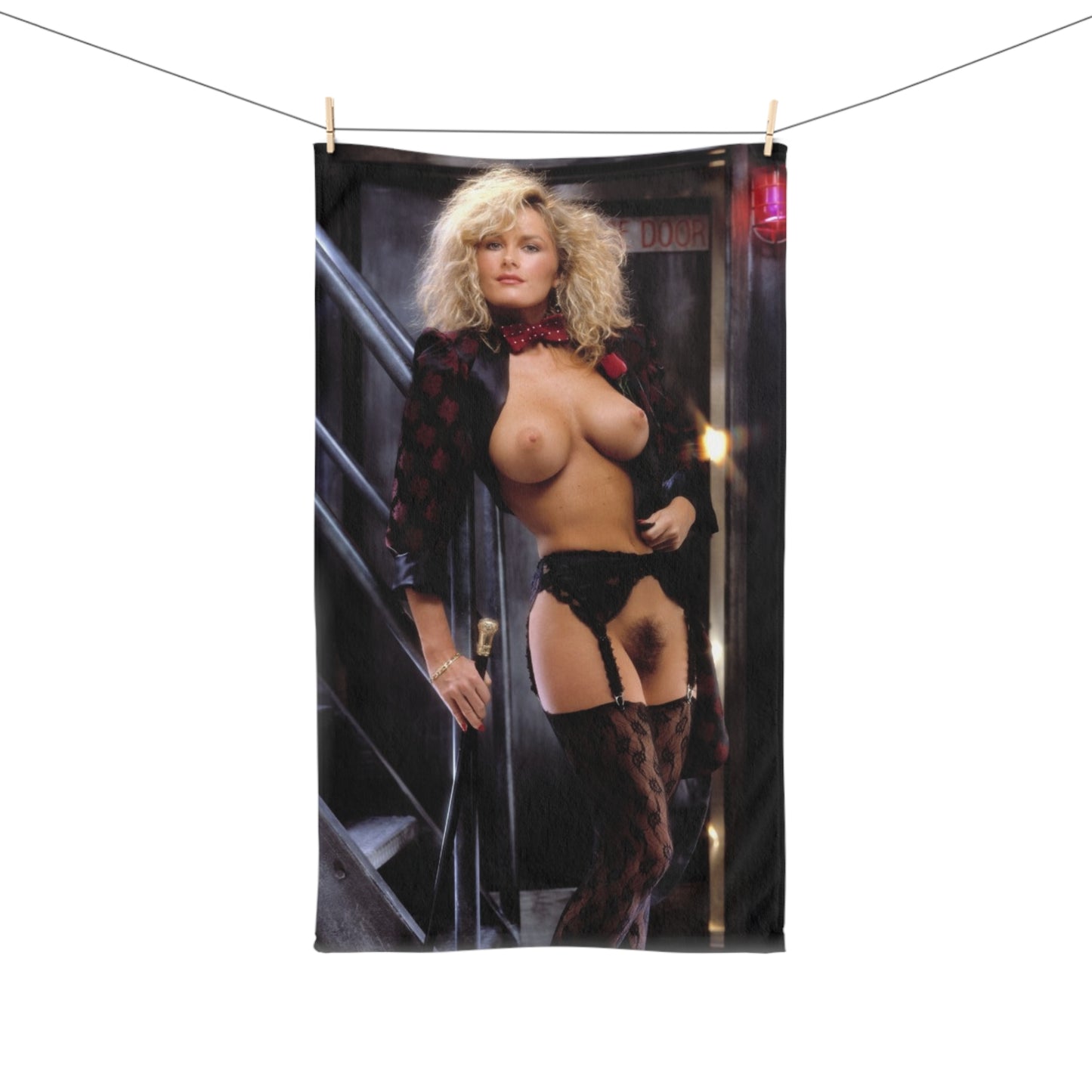 Hand Towel Playboy Playmate May 1986 Christine Richters