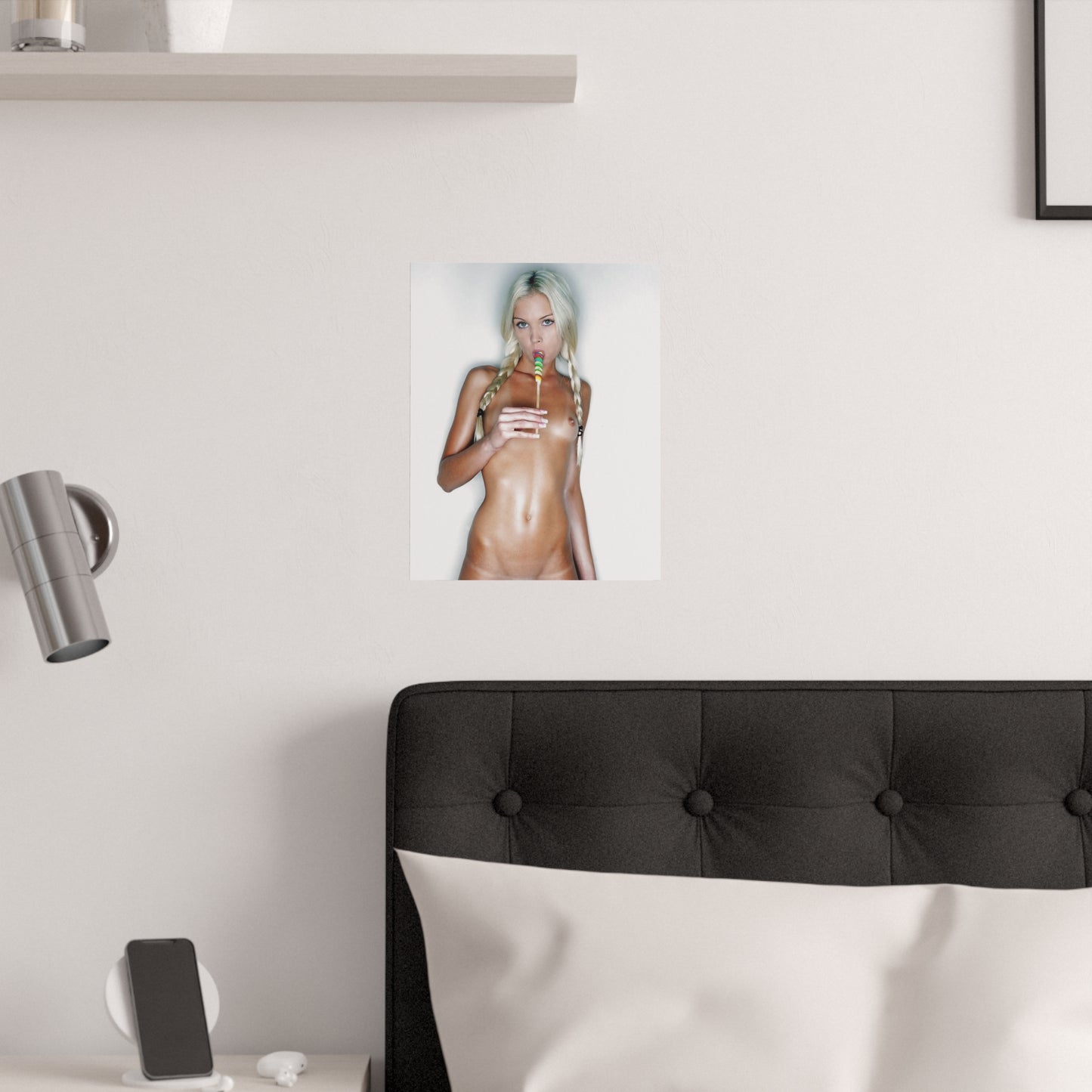 Satin Posters (210gsm) Franziska Facella Pigtails Nude